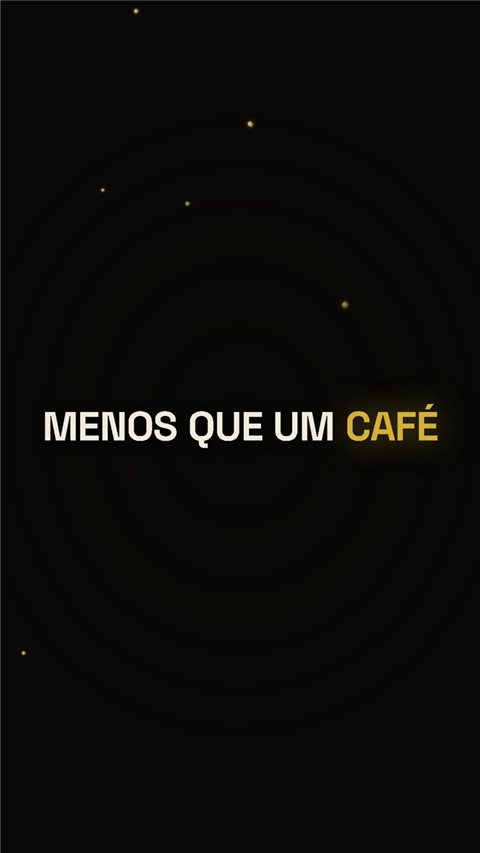 Criativo: custo de um café por dia