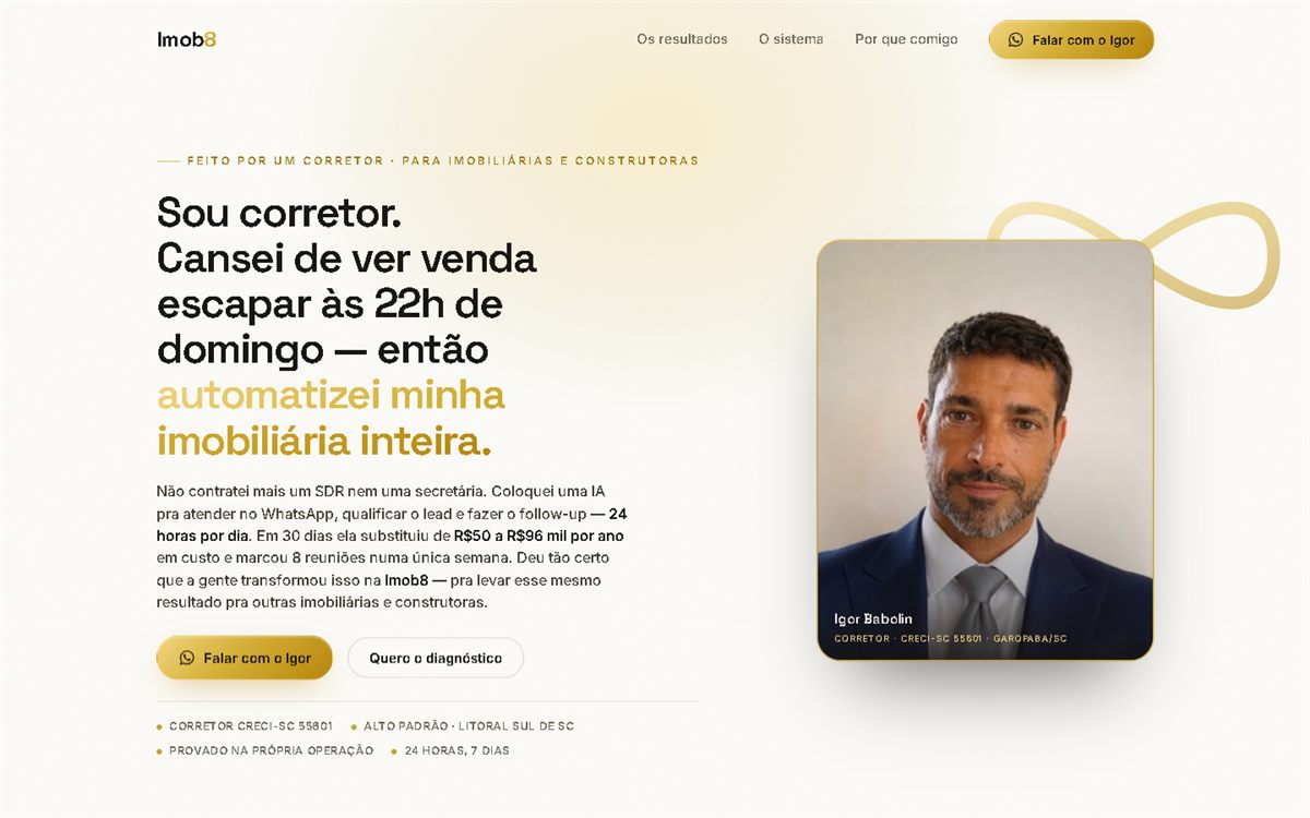 Site do Imob8